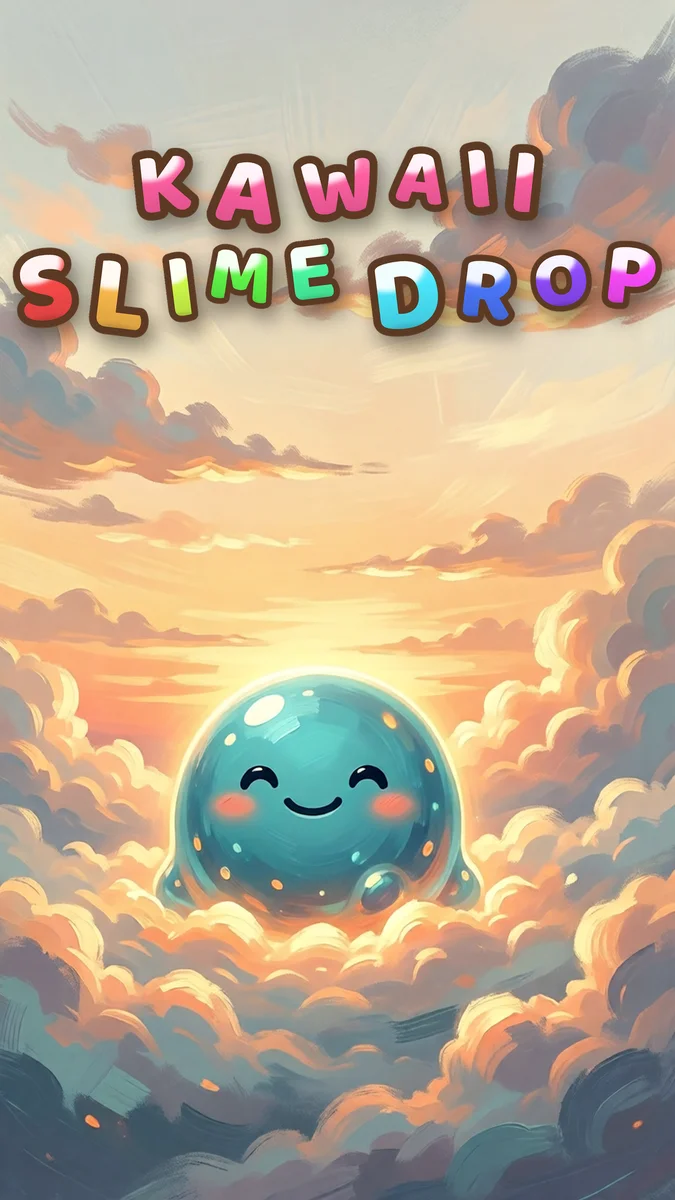 Kawaii Slime Drop boot splash