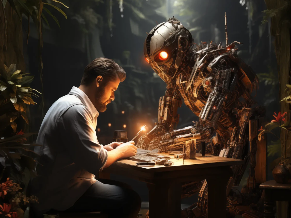 The Philosophical Conundrum of AI Art and Human Existence