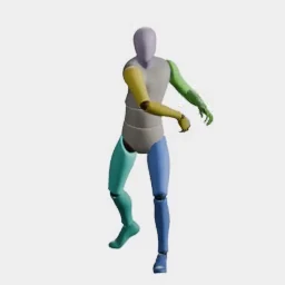 1H Backhand Strike animation preset preview