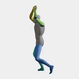 1H Slash (Overhead) animation preset preview