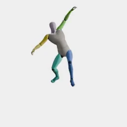 Aerial Elbow Drop animation preset preview