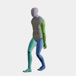 Backpedal animation preset preview