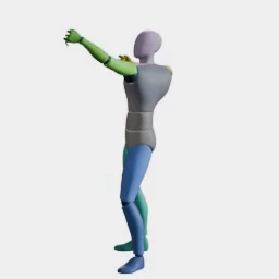 Bow Aim Up animation preset preview