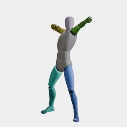 Bow Shot (High Angle) animation preset preview