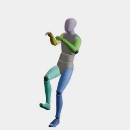Ladder Climb Down animation preset preview