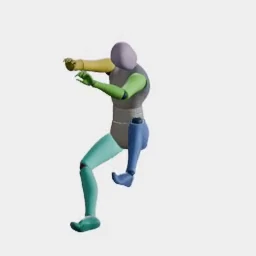 Wall Climb Down animation preset preview