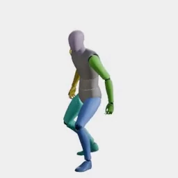 Stand to Crouch animation preset preview