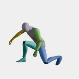 Crouch Strafe Left animation preset preview