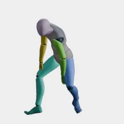 Crouch Walk animation preset preview