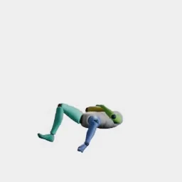 Death (Backward) animation preset preview