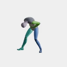 Death (Forward) animation preset preview