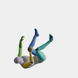 Dodge Roll Left animation preset preview