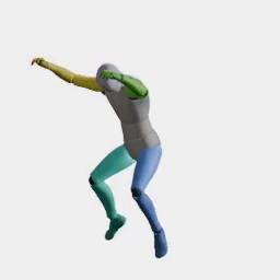 Fall Loop (Panic) animation preset preview
