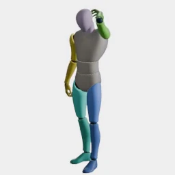 Fidget (Scratch Head) animation preset preview