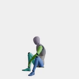 Sit on Ground to Stand animation preset preview
