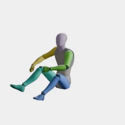 Sit on Ground Idle animation preset preview