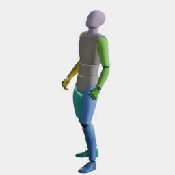 Hit Reaction Chest animation preset preview