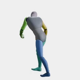 Hit from Left Side animation preset preview