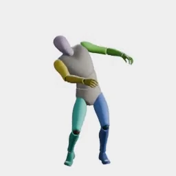 Hit from Front (Heavy) animation preset preview
