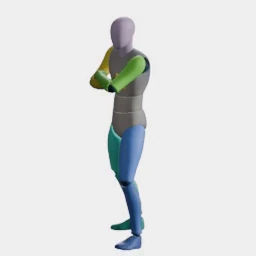 Idle Arms Folded animation preset preview