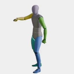 Idle Holding Lantern animation preset preview