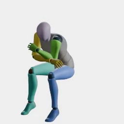 Sit Idle (Bored) animation preset preview