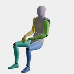 Sit Idle (Neutral) animation preset preview