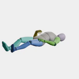 Sleep Idle (Lying) animation preset preview