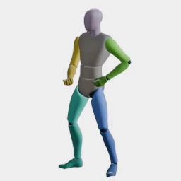 Spear Idle animation preset preview