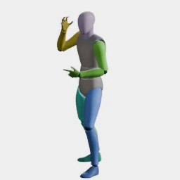 Talking on Phone animation preset preview
