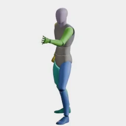 Idle Holding Torch animation preset preview