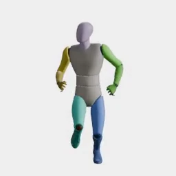 Jog Backward-Right animation preset preview
