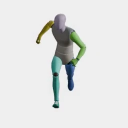 Jog Forward-Left animation preset preview