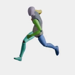 Jog Leaning Left animation preset preview
