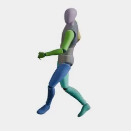 Jog Strafe Left animation preset preview