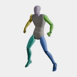 Jog Strafe Right animation preset preview