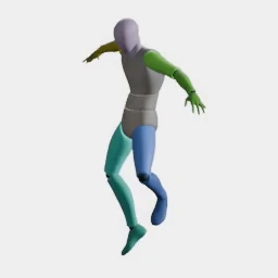 Jump Airborne Loop animation preset preview
