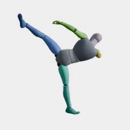 Kick (Roundhouse) animation preset preview