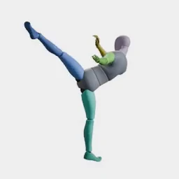 Kick (Side) animation preset preview