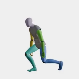 Kneel to Stand animation preset preview