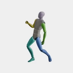 Knockout (Hit from Behind) animation preset preview