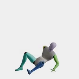 Lie Down to Stand animation preset preview