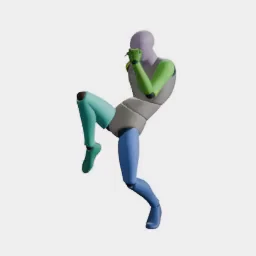 Melee Knee animation preset preview