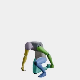 Pick Up Kneeling animation preset preview
