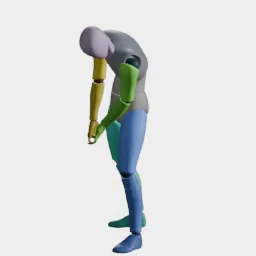 Pistol Aim Down animation preset preview