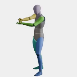 Pistol Aim Level animation preset preview