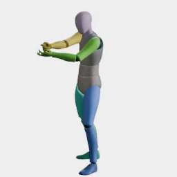Pistol Idle animation preset preview