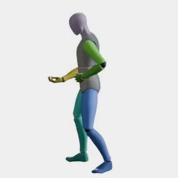 Pistol (Reload) animation preset preview