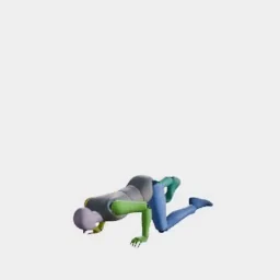 Prone to Stand animation preset preview