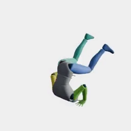Dodge Roll Forward animation preset preview